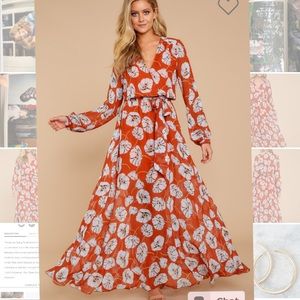 Red Dress Boutique Floral Maxi Dress